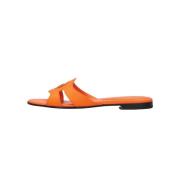 Zomer Vibe Leren Slippers Ciella Guess , Orange , Dames