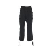 Cargo Broek Newport Wide Closed , Black , Heren