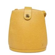 Pre-owned Leather louis-vuitton-bags Louis Vuitton Vintage , Yellow , ...