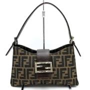 Pre-owned Canvas fendi-bags Fendi Vintage , Brown , Dames