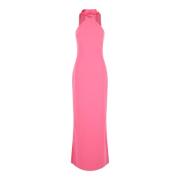 Roze Ophelia Maxi Jurk Solace London , Pink , Dames