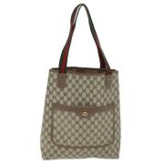 Pre-owned Canvas gucci-bags Gucci Vintage , Beige , Dames