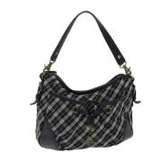 Pre-owned Nylon handbags Burberry Vintage , Black , Dames