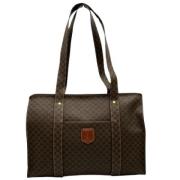 Pre-owned Canvas totes Celine Vintage , Brown , Dames