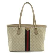 Pre-owned Canvas crossbody-bags Gucci Vintage , Beige , Dames