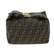 Pre-owned Canvas fendi-bags Fendi Vintage , Brown , Dames