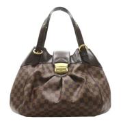 Pre-owned Canvas louis-vuitton-bags Louis Vuitton Vintage , Brown , Da...