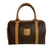 Pre-owned Canvas celine-bags Celine Vintage , Brown , Dames