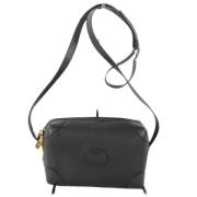 Pre-owned Leather gucci-bags Gucci Vintage , Black , Dames