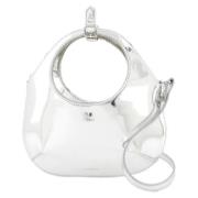 Leather handbags Courrèges , Gray , Dames