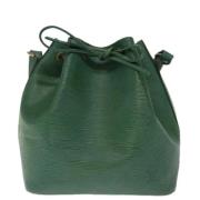 Pre-owned Leather louis-vuitton-bags Louis Vuitton Vintage , Green , D...