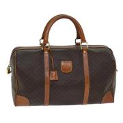 Pre-owned Leather travel-bags Celine Vintage , Brown , Dames