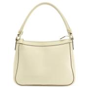 Pre-owned Leather gucci-bags Gucci Vintage , Beige , Dames