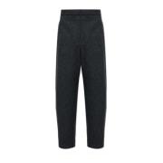 Wollen broek Jil Sander , Gray , Heren