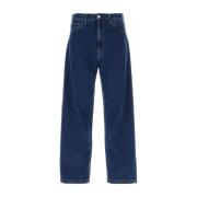 Straight Jeans Carhartt Wip , Blue , Heren