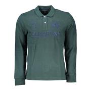 Lange Mouw Polo Shirt Groen Mannen La Martina , Green , Heren