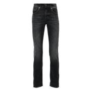 George Grijze Jeans Dondup , Gray , Heren