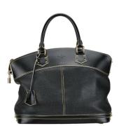 Pre-owned Leather louis-vuitton-bags Louis Vuitton Vintage , Black , D...