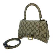 Pre-owned Fabric handbags Gucci Vintage , Beige , Dames