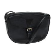 Pre-owned Leather shoulder-bags Louis Vuitton Vintage , Black , Dames