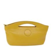 Pre-owned Leather handbags Givenchy Pre-owned , Yellow , Dames