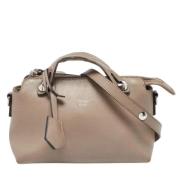 Pre-owned Leather fendi-bags Fendi Vintage , Beige , Dames