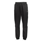 Sportieve Zwarte Herenbroek met Elastische Taille Fila , Black , Heren