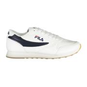 Sportieve Vetersneakers Heren Wit Fila , White , Heren