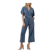 Blauwe Lily Jumpsuit Dames Vanessa Bruno , Blue , Dames