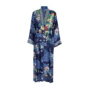 Kleurrijke Kimono Jurk Omkeerbare Stijl Johnny Was , Multicolor , Dame...