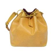 Pre-owned Leather louis-vuitton-bags Louis Vuitton Vintage , Yellow , ...