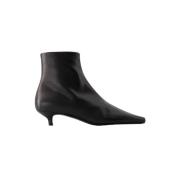 Leather boots TotêMe , Black , Dames