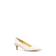 Elegante Decollete Schoenen voor Vrouwen Michael Kors , White , Dames