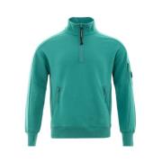 Groene Crewneck Sweater Casual Luxe C.p. Company , Green , Heren