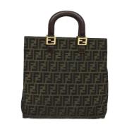 Pre-owned Canvas fendi-bags Fendi Vintage , Brown , Dames