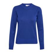 Blauwe Surf Pullover Trui Saint Tropez , Blue , Dames