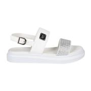 Elegante Gesp Sandalen Liu Jo , White , Dames