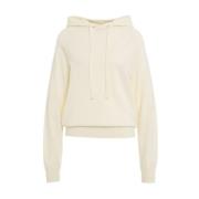 Witte Gebreide Trui Aw24 Handwas Paolo Pecora , White , Heren