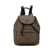 Pre-owned Canvas backpacks Fendi Vintage , Gray , Dames