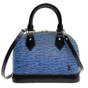 Pre-owned Leather louis-vuitton-bags Louis Vuitton Vintage , Blue , Da...