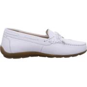 Witte damesloafer instapschoen ara , White , Dames