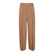 Geplooide Broek Coca Mocha InWear , Brown , Dames