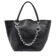 Pre-owned Leather totes Alexander Wang Pre-owned , Black , Dames