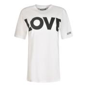 Stijlvolle T-shirts en Polos Moschino , White , Dames