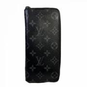 Pre-owned Canvas wallets Louis Vuitton Vintage , Black , Dames