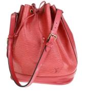 Pre-owned Leather louis-vuitton-bags Louis Vuitton Vintage , Red , Dam...