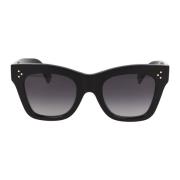 Vierkante Frame Zonnebril Celine , Black , Unisex