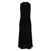 Elegante Jurk Uc99 Giorgio Armani , Black , Dames