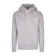 Grijze hoodie met diagonale textuur Autry , Gray , Heren