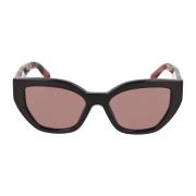 Cat Eye Zonnebril Prada , Brown , Unisex